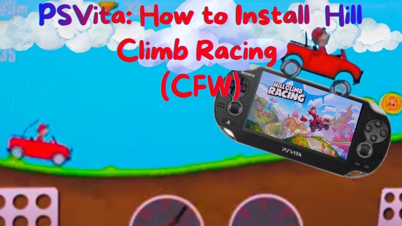 PSVita: Как установить Hill Climb Racing (CFW)