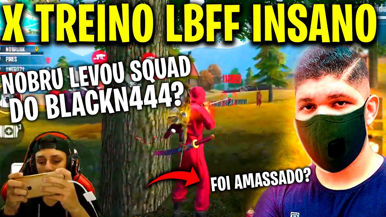 NOBRU AMASSOU SQUAD DO BLACKN444 NO TREINO, BLACKN444 VS NOBRU, CORINTHIANS AMASSANDO NO TREINO!