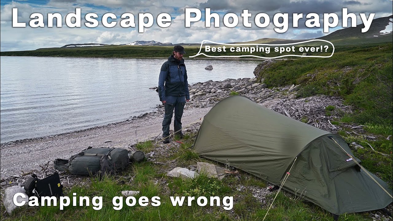 SOLO CAMPING for Landscape Photography | Sylsjön | Helags | Sweden