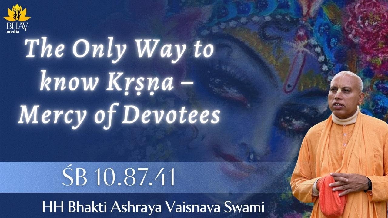 SB 10.87.41 | ISKCON Bhubaneswar | Bhakti Ashraya Vaisnava Swami