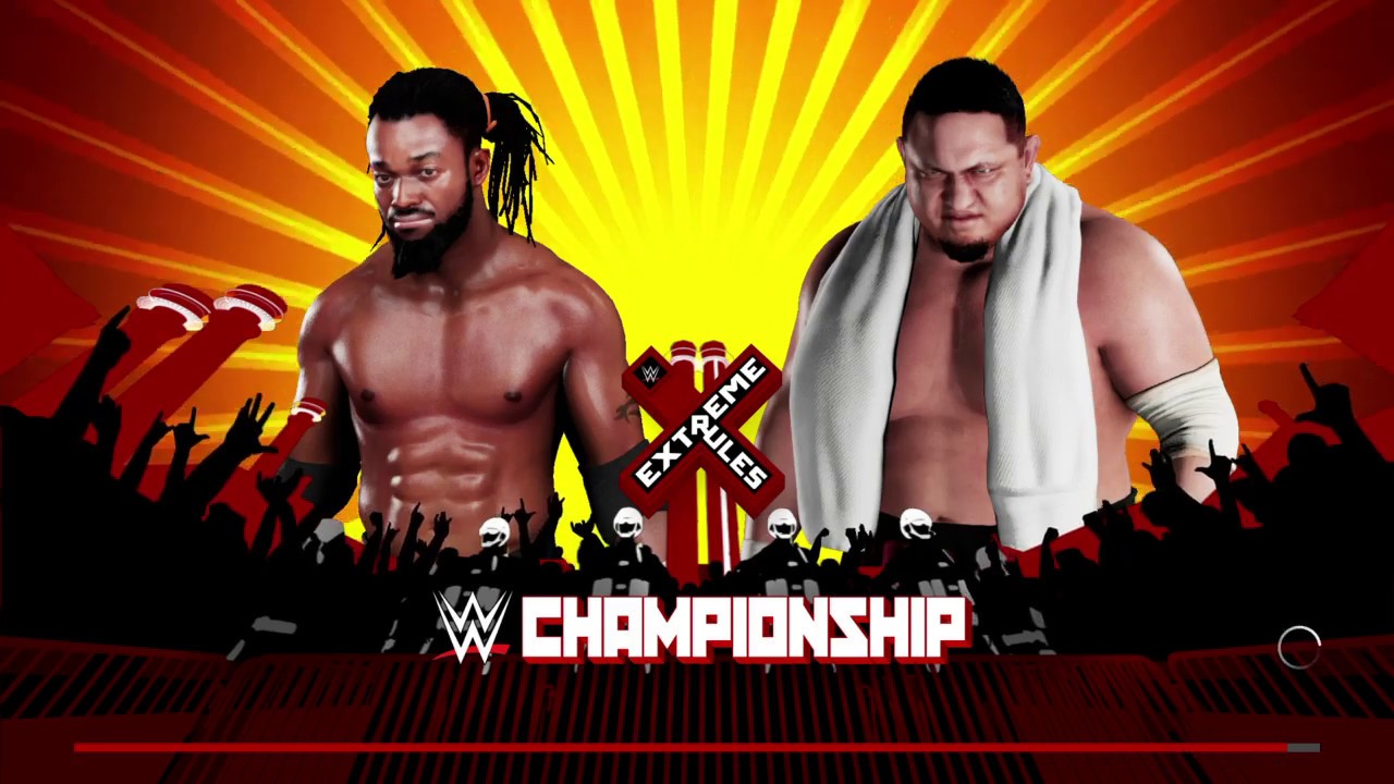 Extreme Rules - Samoa Joe vs Kofi Kingston (WWE 2K18)