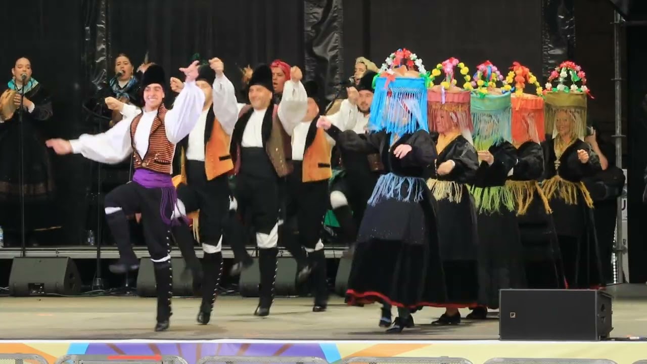 Galician Folk Dance - Xornadas de Folclore Galego - Santiago de Compostela  (July, 2023)