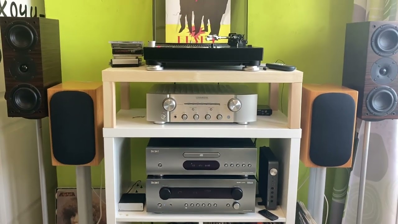 Sherwood RX-772+Sherwood CD-772+System Audio SA AURA 10