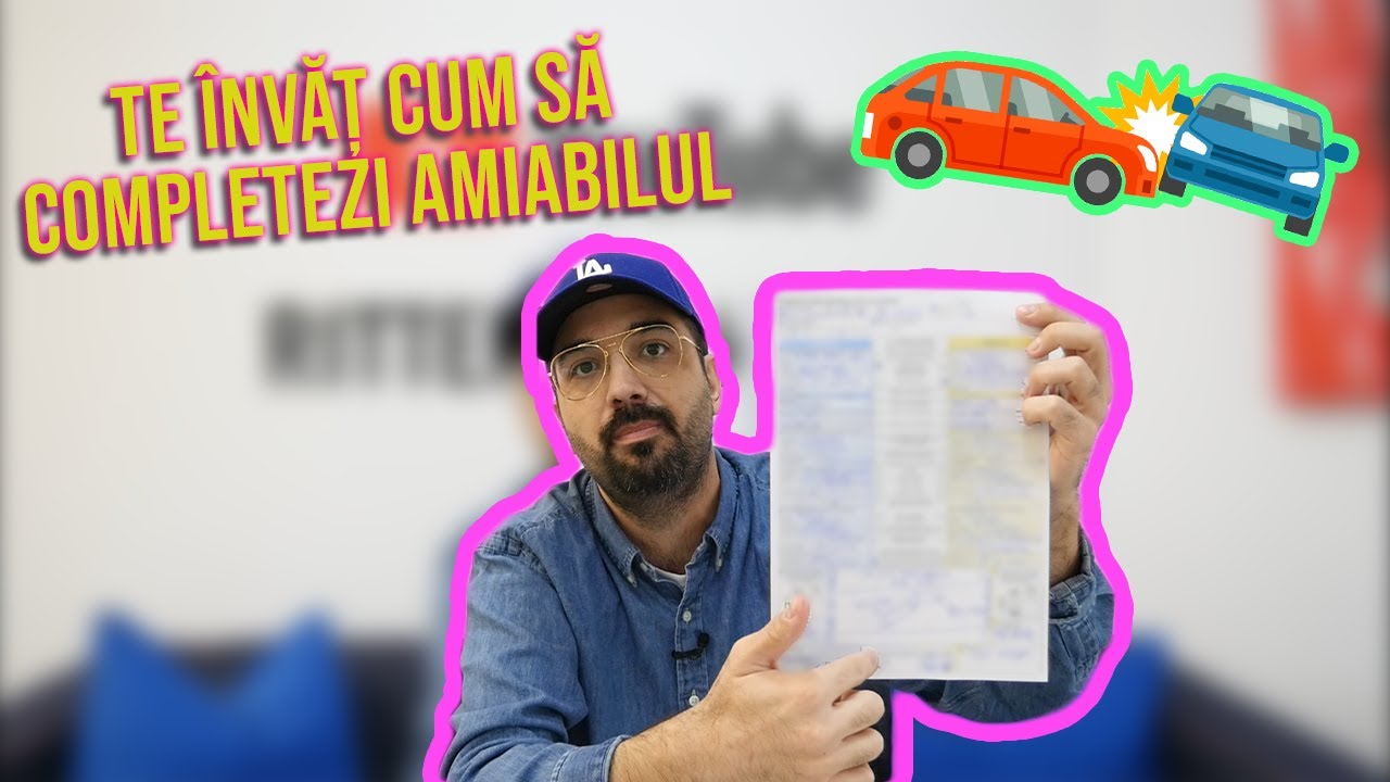 TOTUL despre completarea constatului amiabil de accident 😮