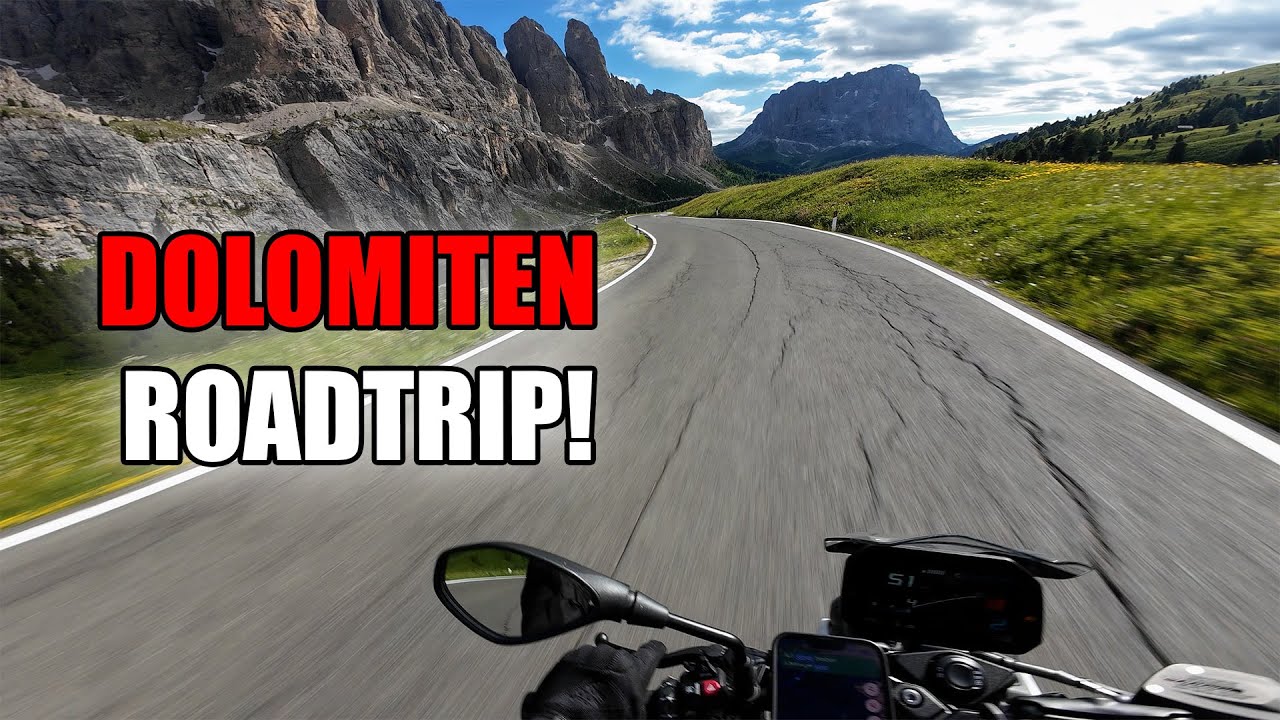 DIE DOLOMITEN-TOUR BEGINNT! 🤩 XXL Roadtrip Italien mit BMW S1000R (Würzjoch/Grödnerjoch)