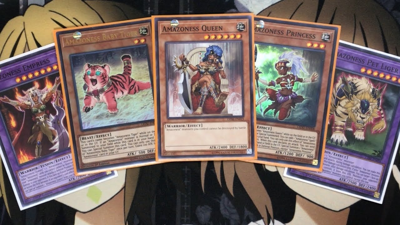 My Amazoness Yugioh Deck Profile for September 2018