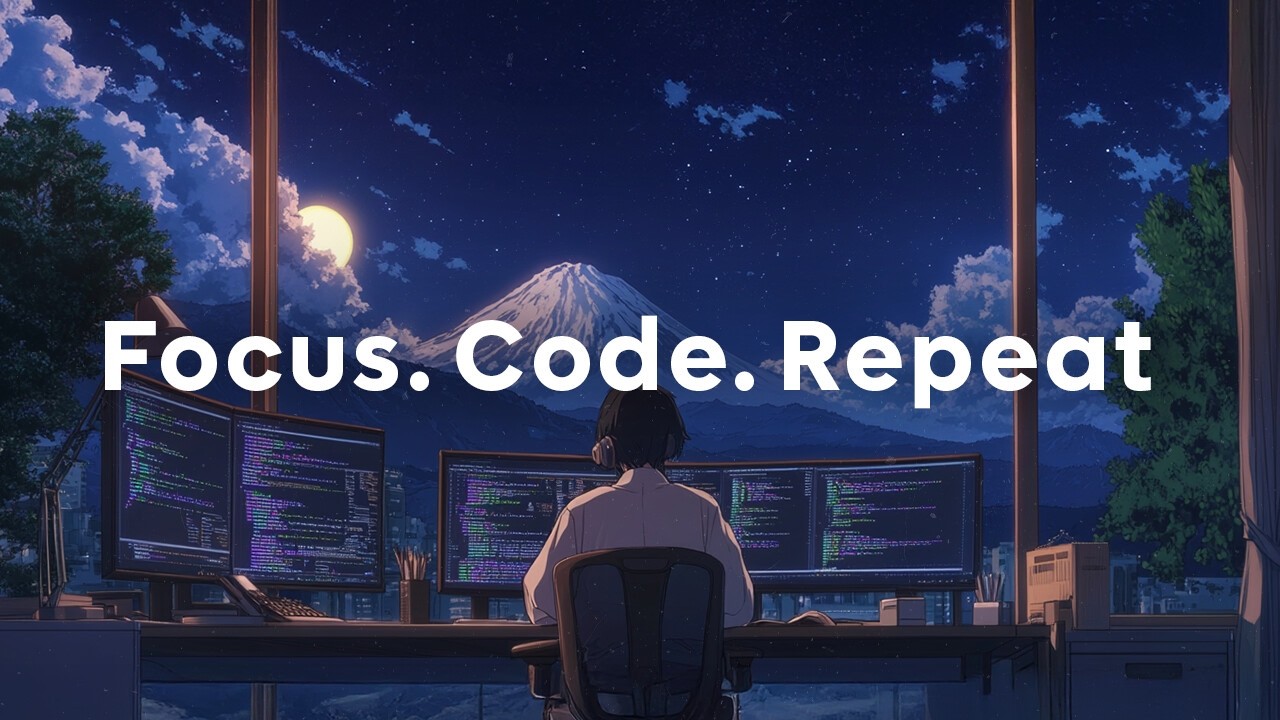 Focus. Code. Repeat - Unlimited Deep Focus 👨‍💻 Chillstep Music for Work & Study