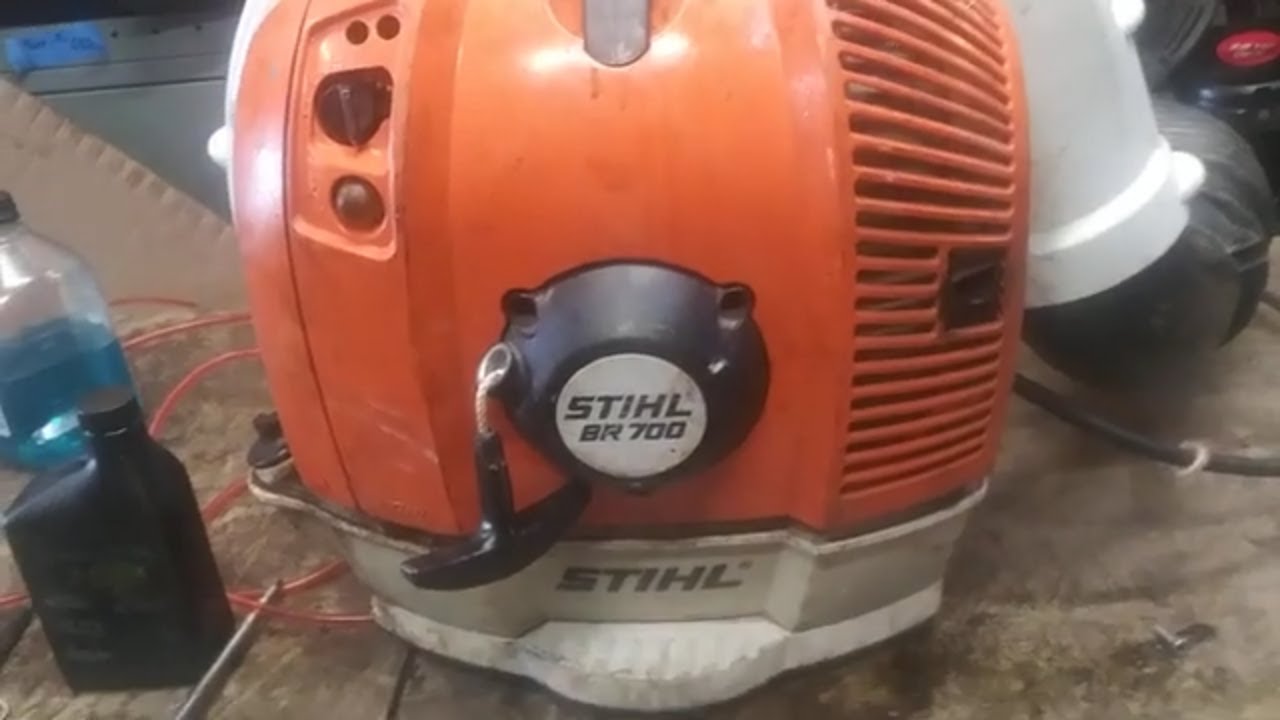 * Stihl br 700 recoil repair backpack blower