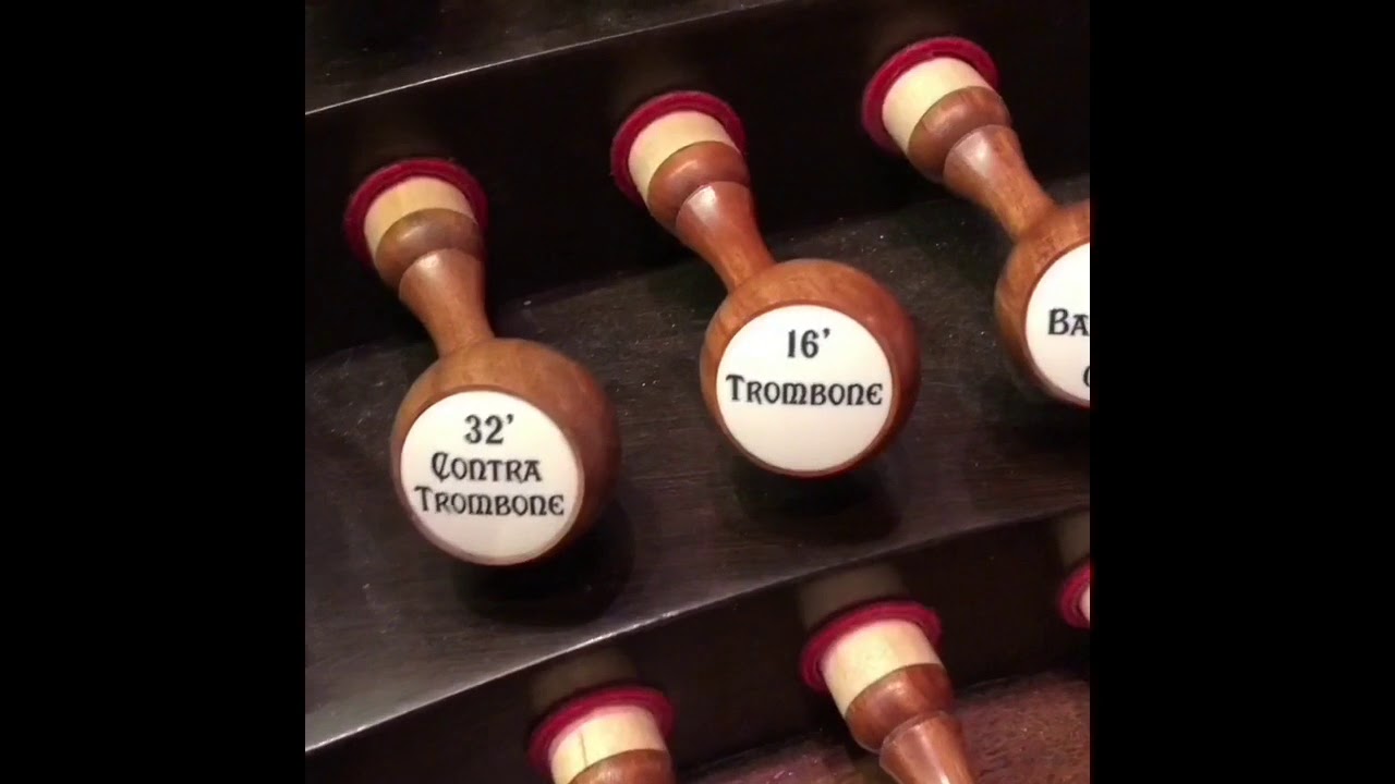 Pipe Organ Stops - St. John’s Seminary (Trip to New England - Part 3)