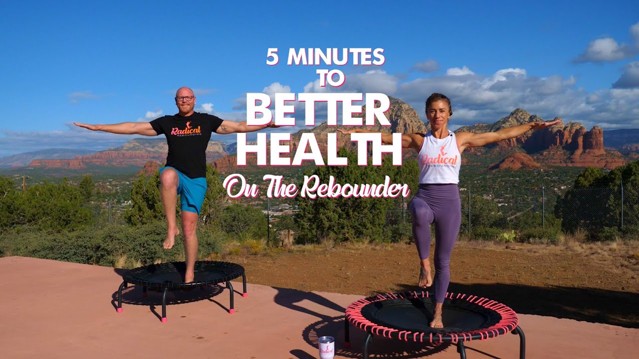 5 Minutes to Better Health in 30 Days on the Rebounder - Day 13