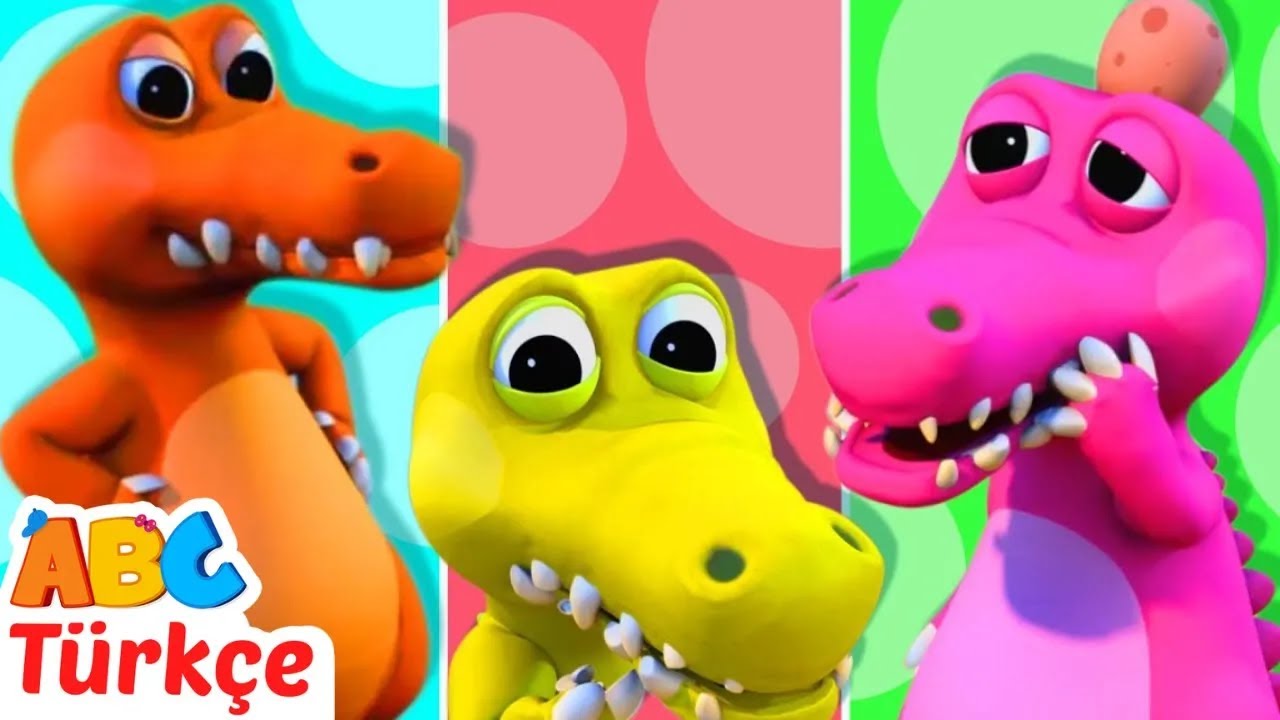 Beş K&uuml;&ccedil;&uuml;k Timsah | Five Little Crocodiles | &Ccedil;ocuk Şarkısi | All Babies Channel Şarkılari