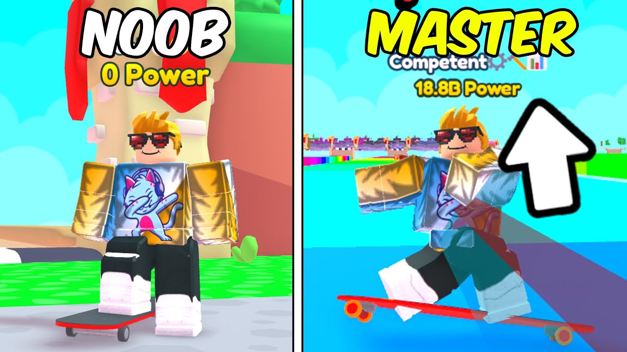 Simulateur de skateboard Noob VS