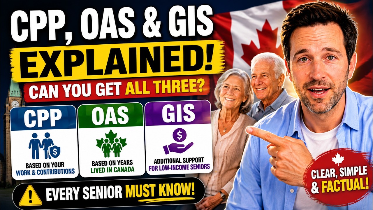 CPP vs OAS vs GIS: The Truth About Canada's Three Retirement Benefits