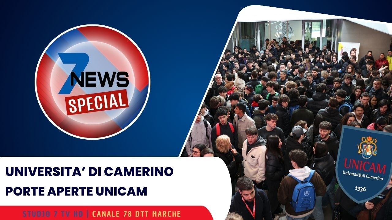 7 News Special 13 02 26 Camerino   Porte Aperte Unicam