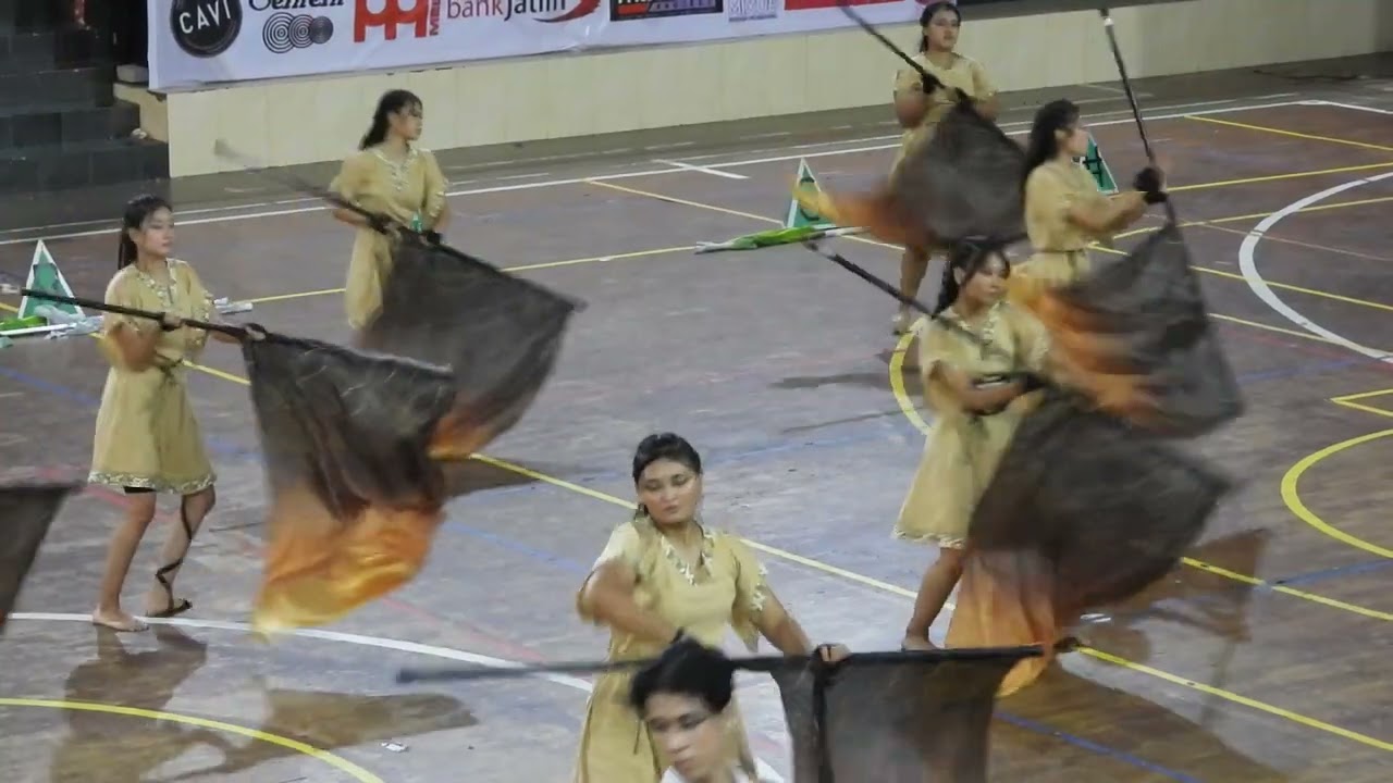 UNIVERSITAS ATMA JAYA YOGYAKARTA (LOMBA FLAG ENSEMBLE MARCHINGBAND PIALA BUNG KARNO 9-11-2024)