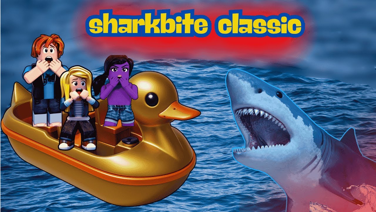 FOMOS ATACADOS POR UM TUBARÃO ft (Bibisquik, JOOLIE) | sharkbite classic.