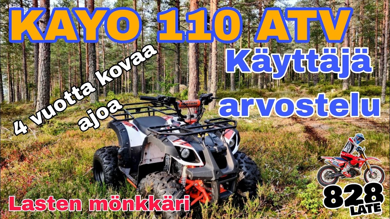 KAYO 110 K&auml;ytt&auml;j&auml;-arvostelu 4 vuoden j&auml;lkeen