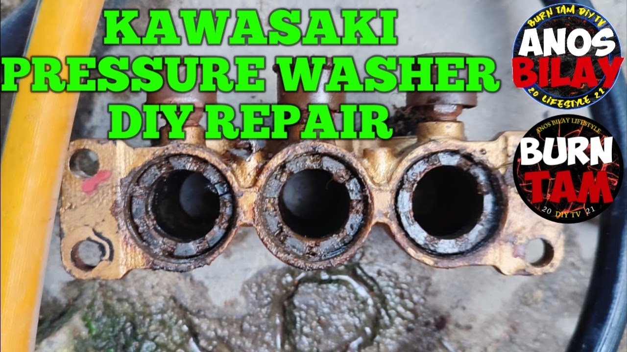 KAWASAKI PRESSURE WASHER REPAIR | MAHINANG BUGA SOLVED. 👌