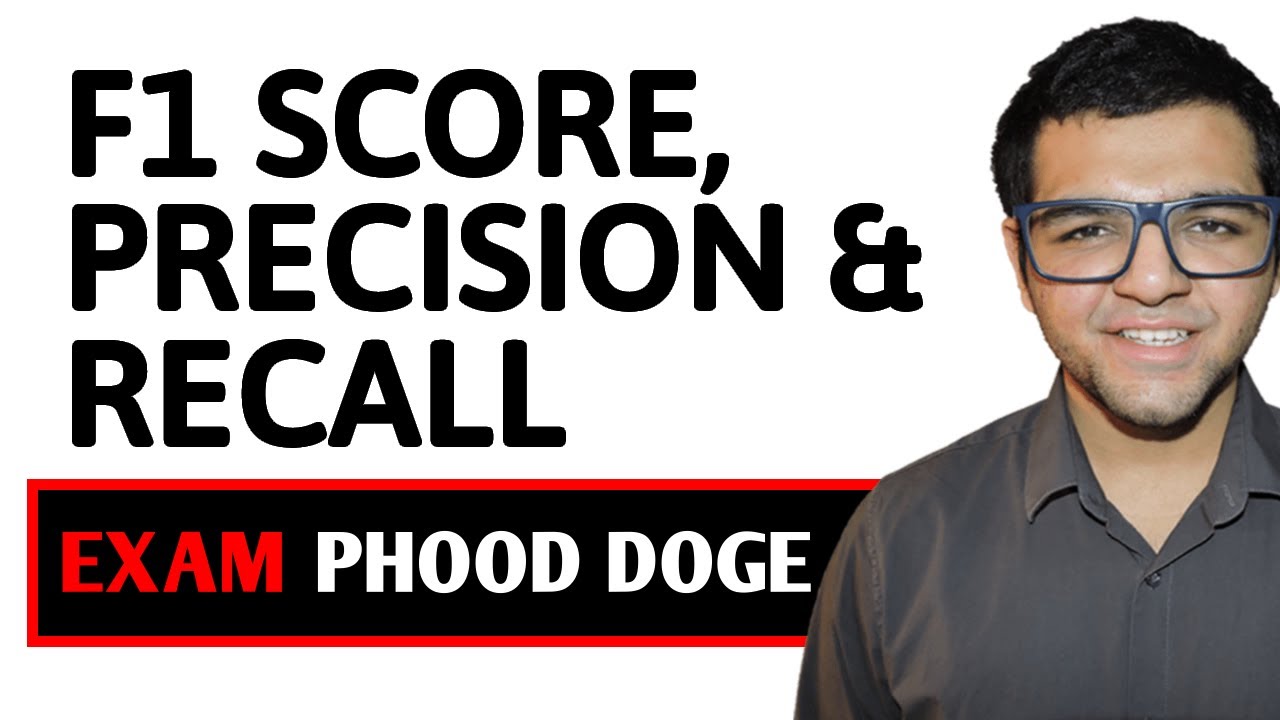 F1 Score, Percision & Recall in Machine Learning