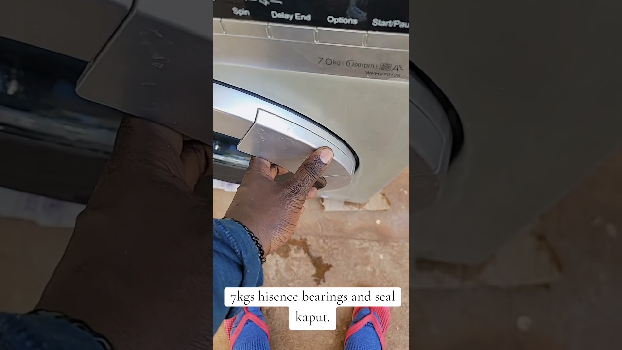 7kgs hisence bearings and seal kaput.Washer bearings repair in karen 