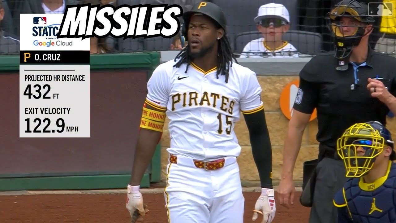 MLB Hardest Hit Balls of 2025