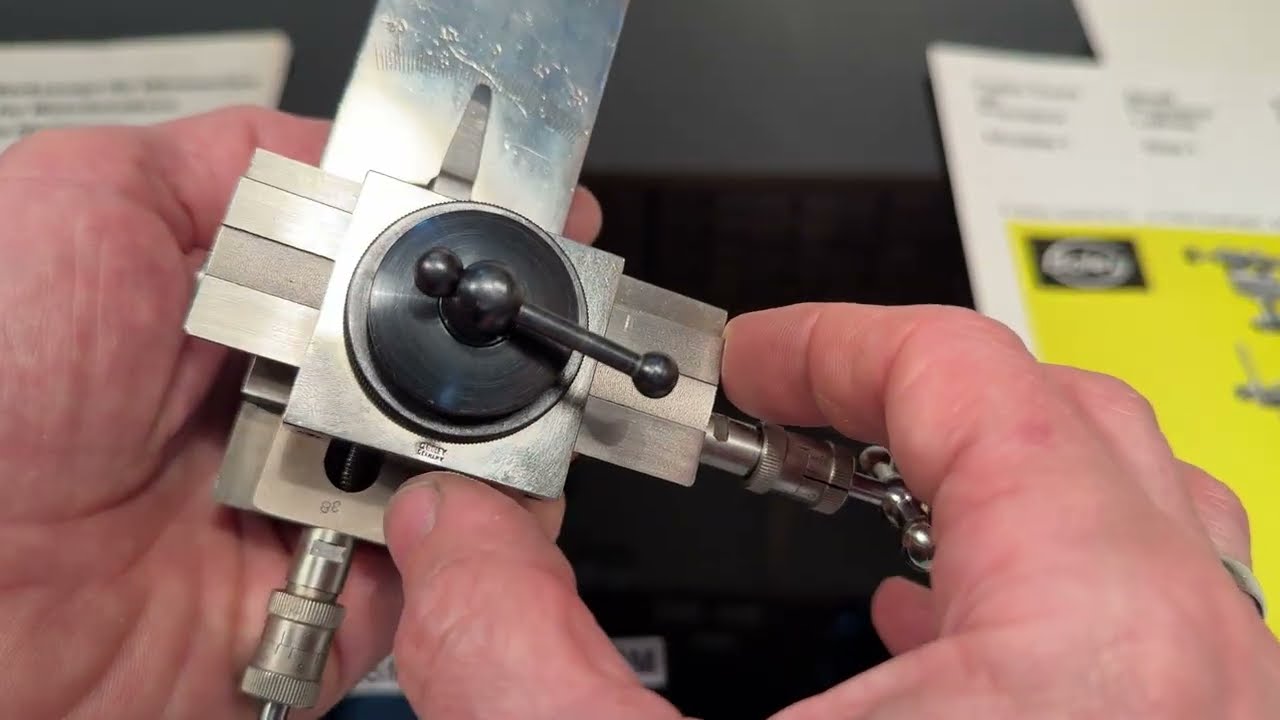 G. Boley Cross Slide or Compound Slide for 8mm D-bed Watchmaker Lathe