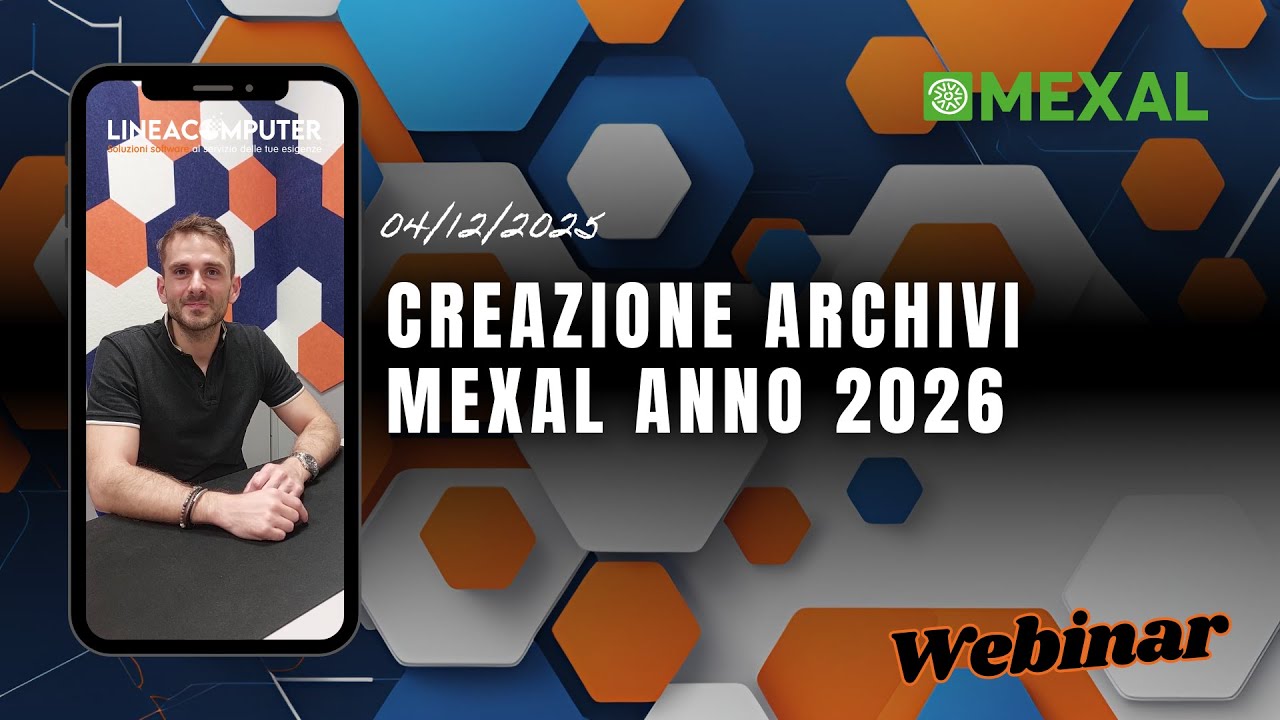 Webinar Passepartout Mexal: CREAZIONE ARCHIVI E APERTURA ANNO 2026  - Guida Completa 2025