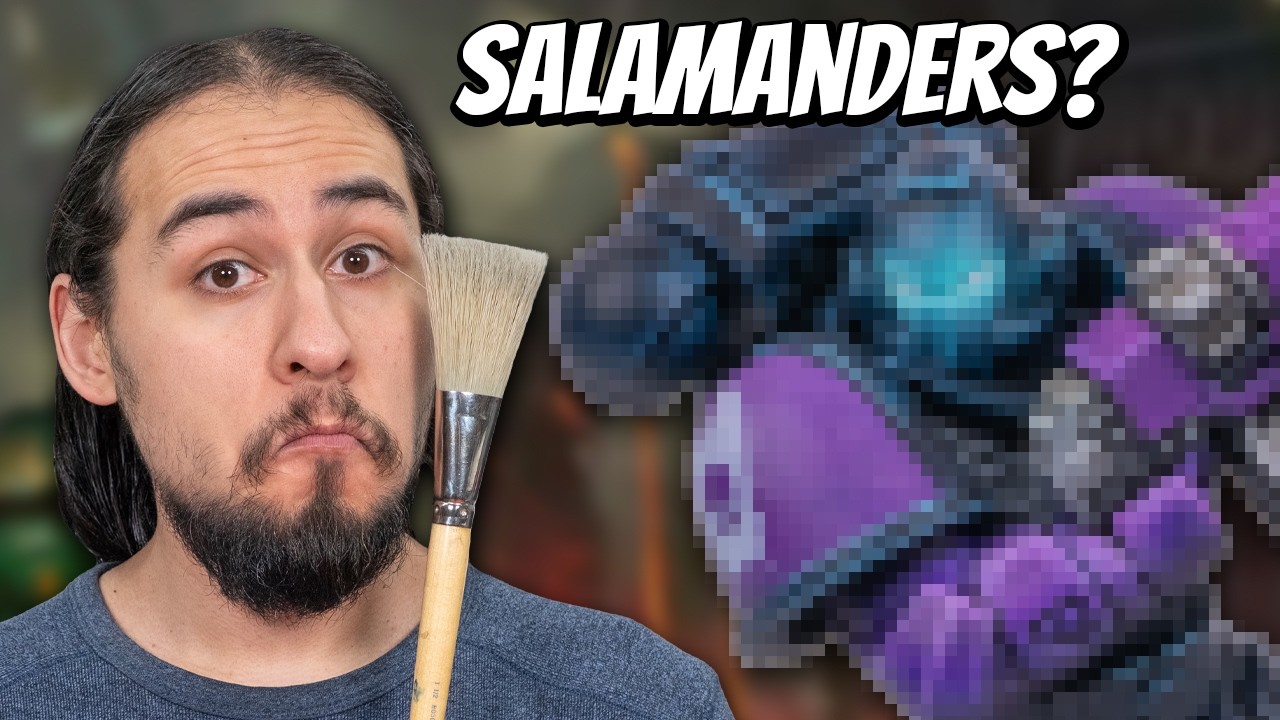 Building The Water Space Marines! Dark Krakens!