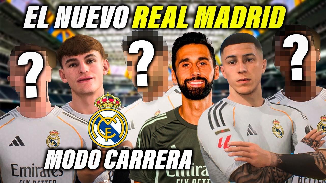 ¡RECONSTRUYO al REAL MADRID de ARBELOA en MODO CARRERA! Parte 2