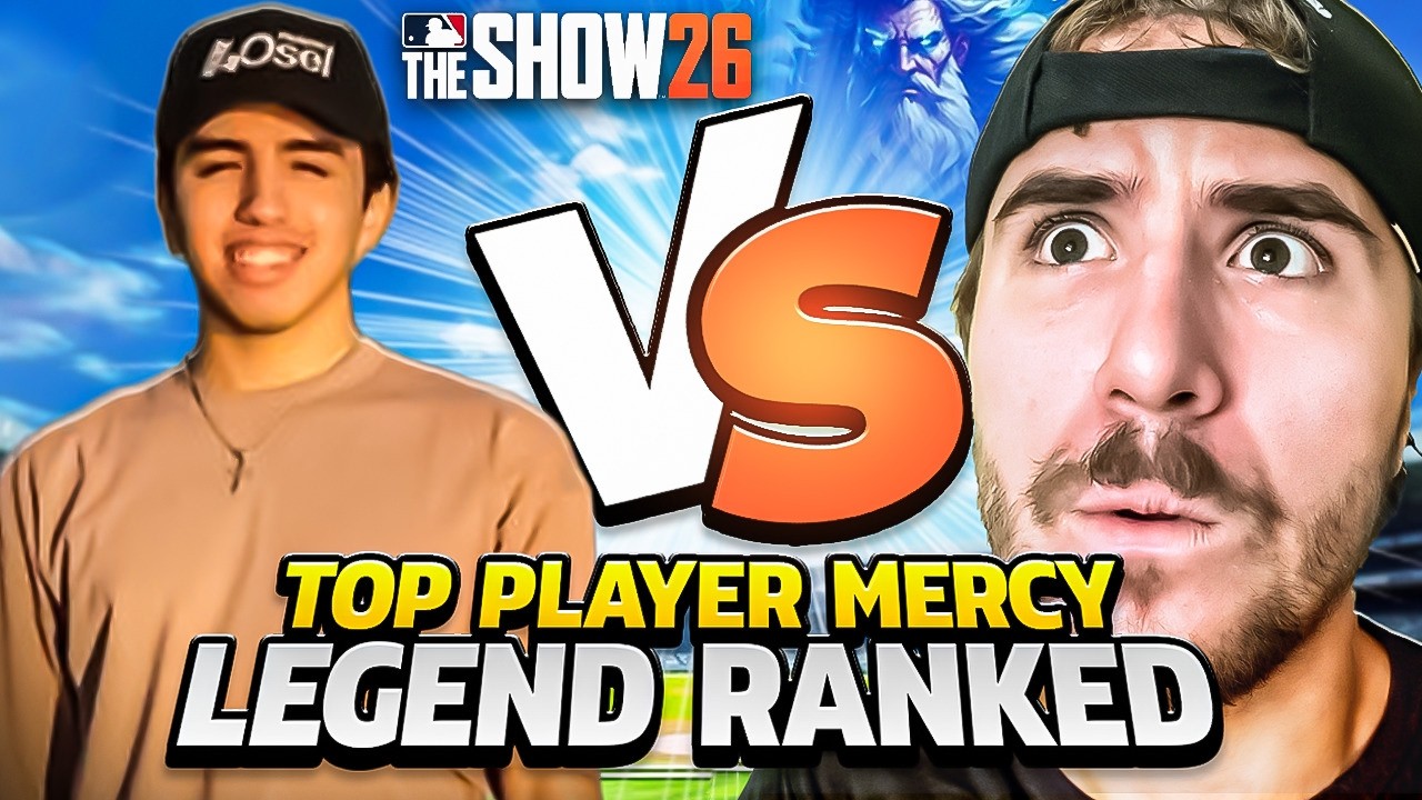 I MERCIED A TOP PLAYER ON LEGEND IN RANKED SEASONS MLB THE SHOW '26!