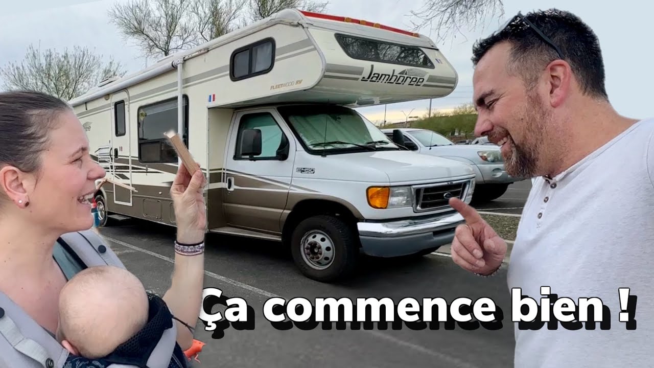 ON S'APPROPRIE NOTRE CAMPING-CAR AMÉRICAIN ! Nesta autour du Monde 🌎