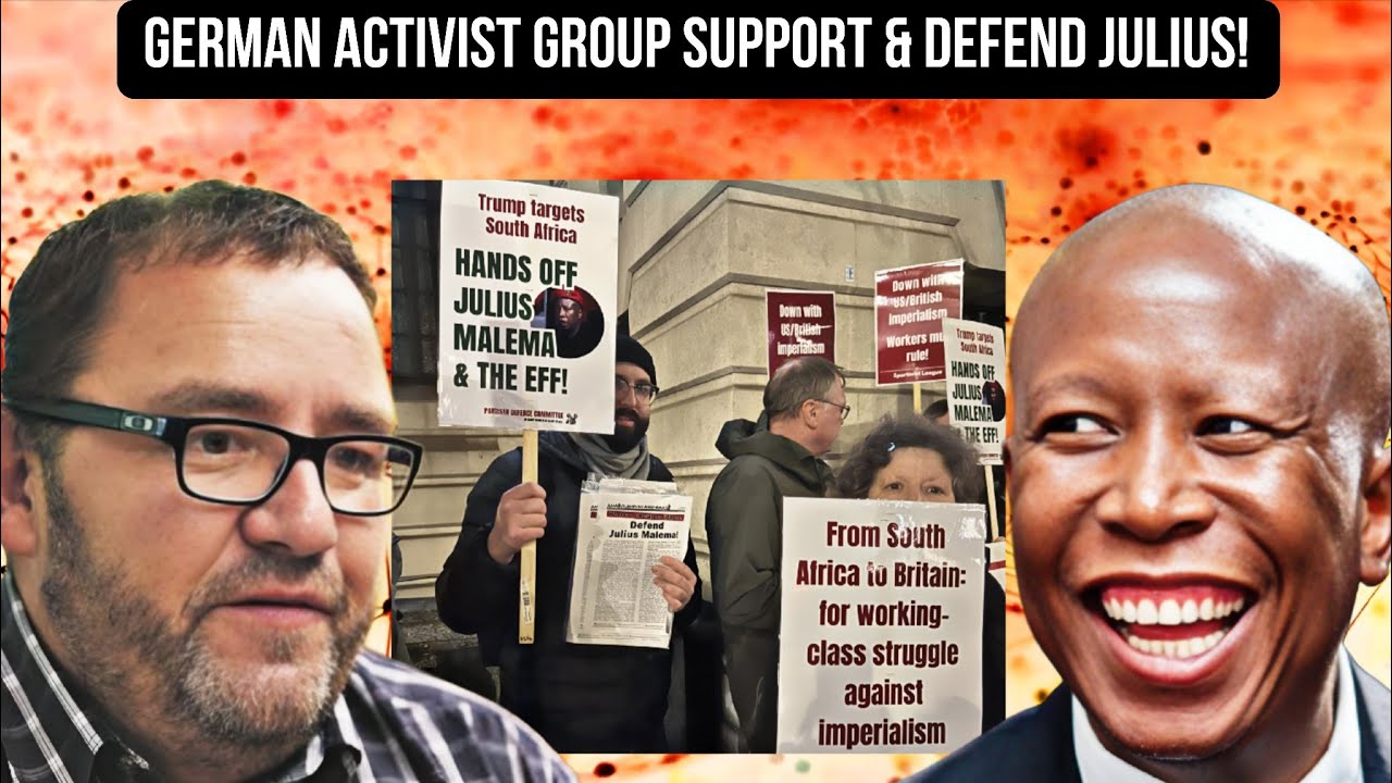GERMAN ACTIVIST GROUP SUPPORT & DEFEND JULIUS MALEMA AGAINST AFRIFORUM?