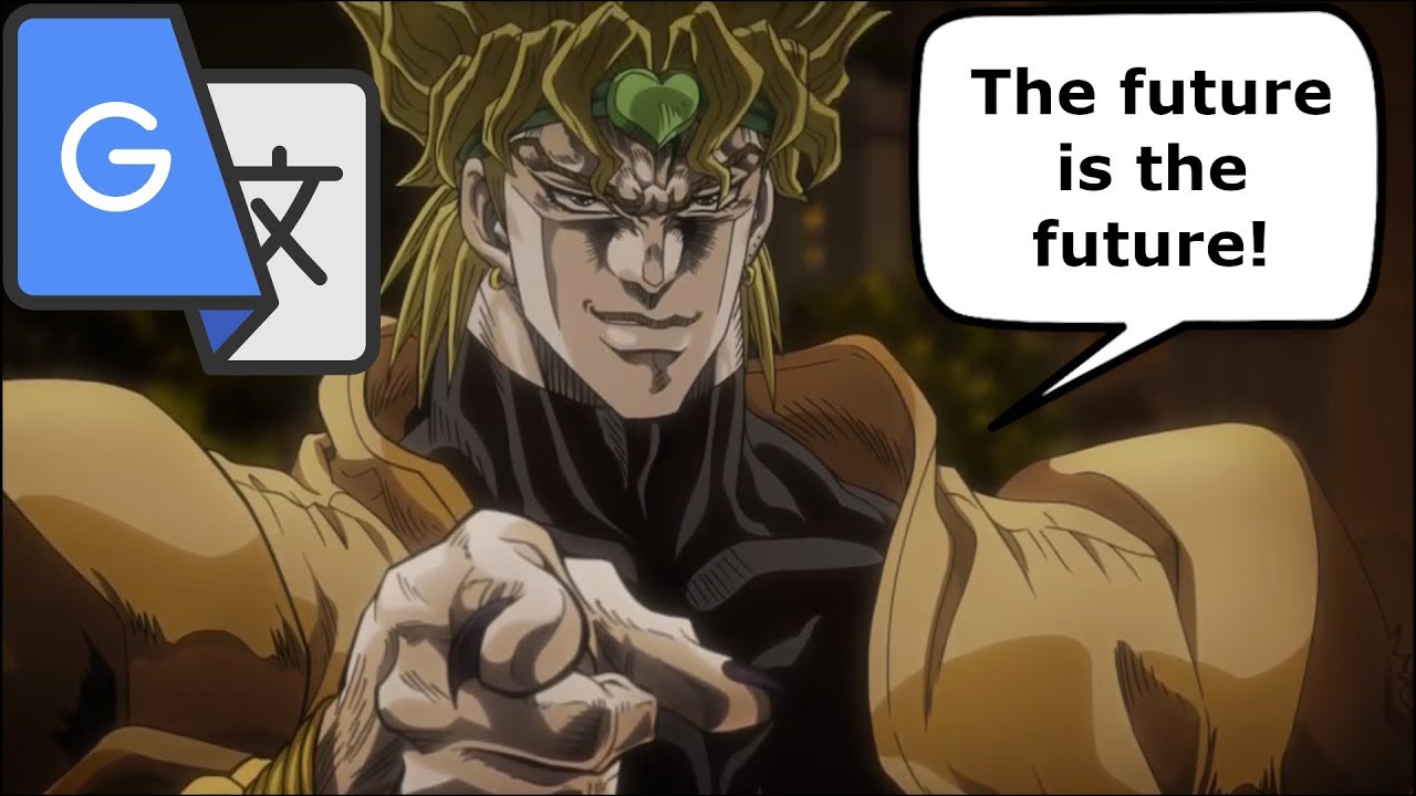 Jotaro vs DIO but DIO is high and Jotaro thinks DIO is god