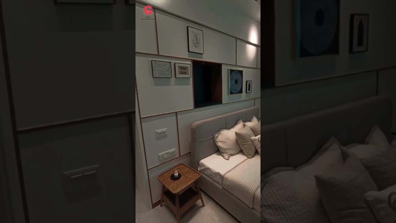 Bedroom interior design ideas | Best Interior Designer In Noida #shorts #home #interiorservices