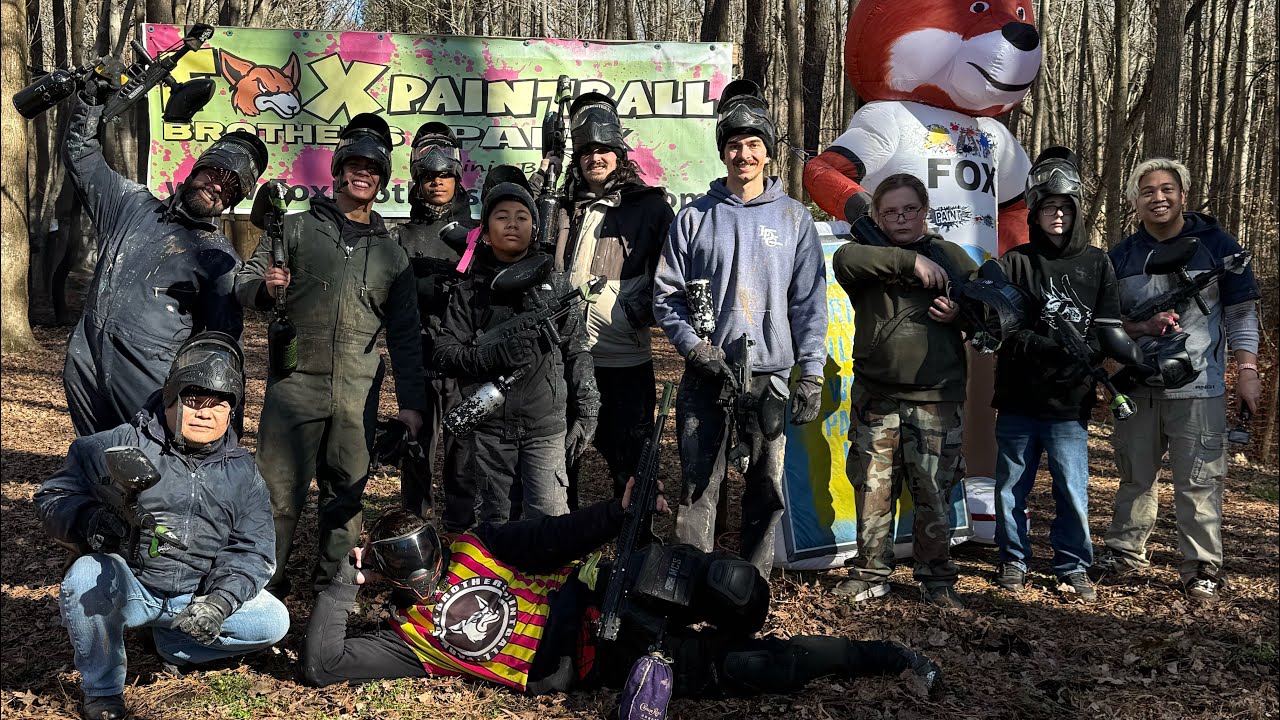 Landon's 13th Birthday Part II - Fox Paintball in Virginia Beach