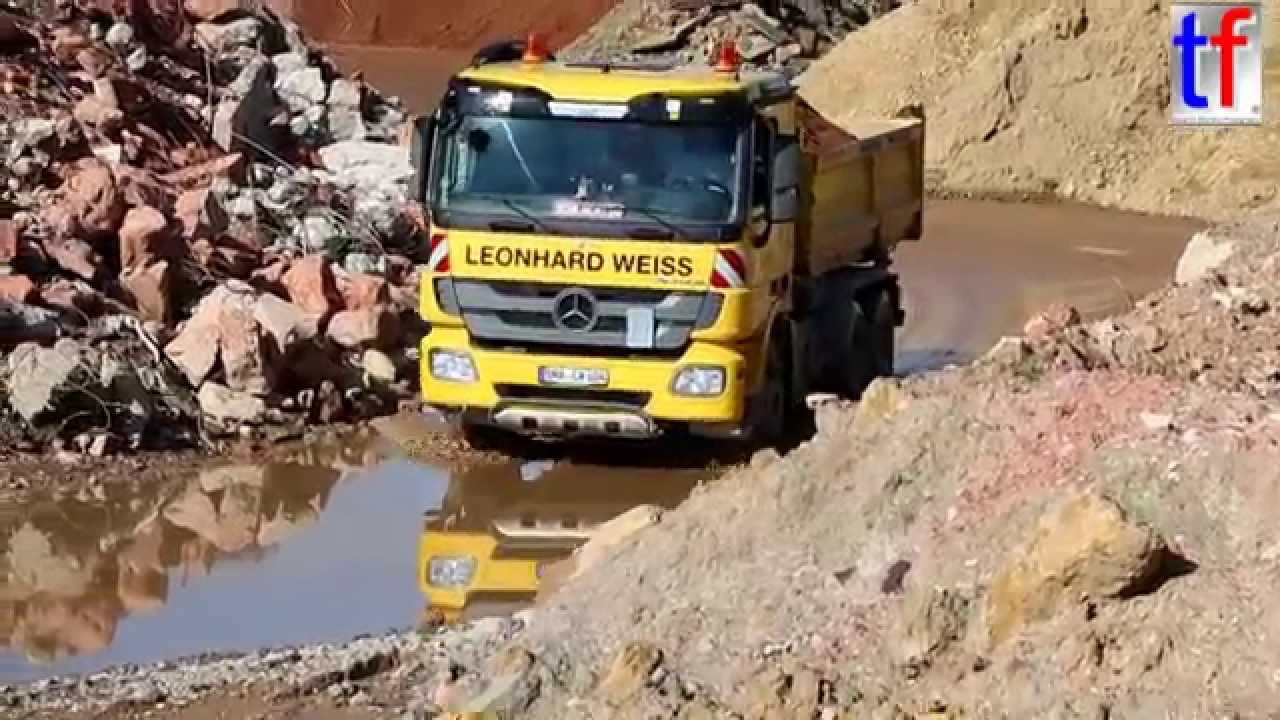 Mercedes-Benz Actros 3a Dump Truck / Kipper, Fa. Leonhard Weiss, Germany, 2014.