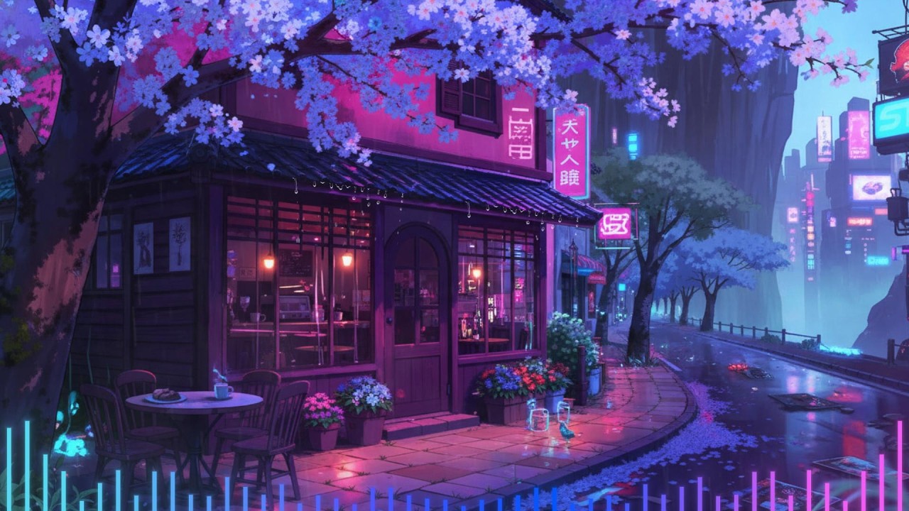 Tokyo Rain Midnight ☔ Slow Lofi Vibes for Peaceful Sleep & Relaxing Nights 🌃