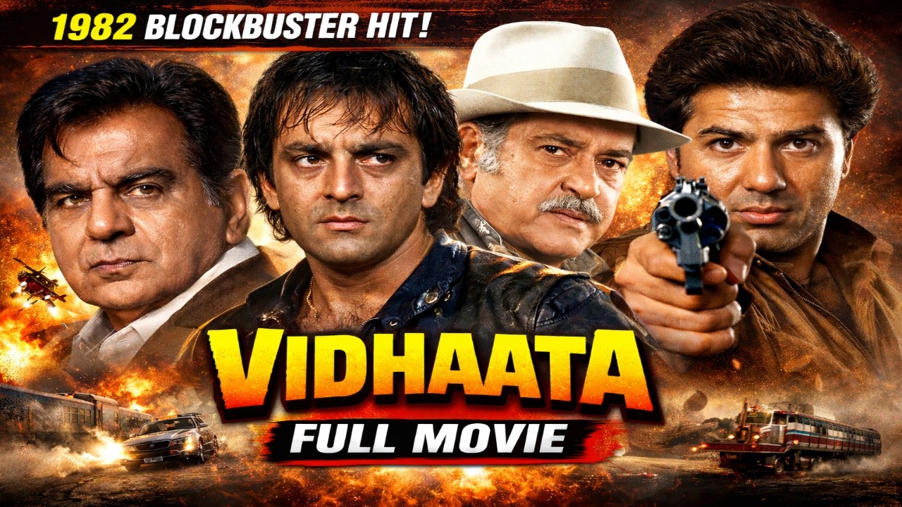 Vidhaata Hindi Full Movie | Dilip Kumar, Sanjay Dutt, Suresh Oberoi | Superhit Bollywood Drama | HD