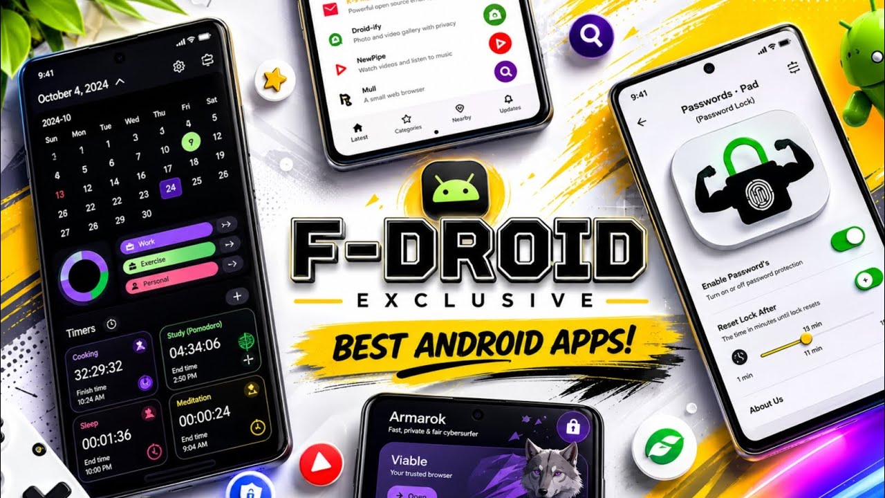 These 5 F-Droid Open Source Apps Upgraded My Android Phone