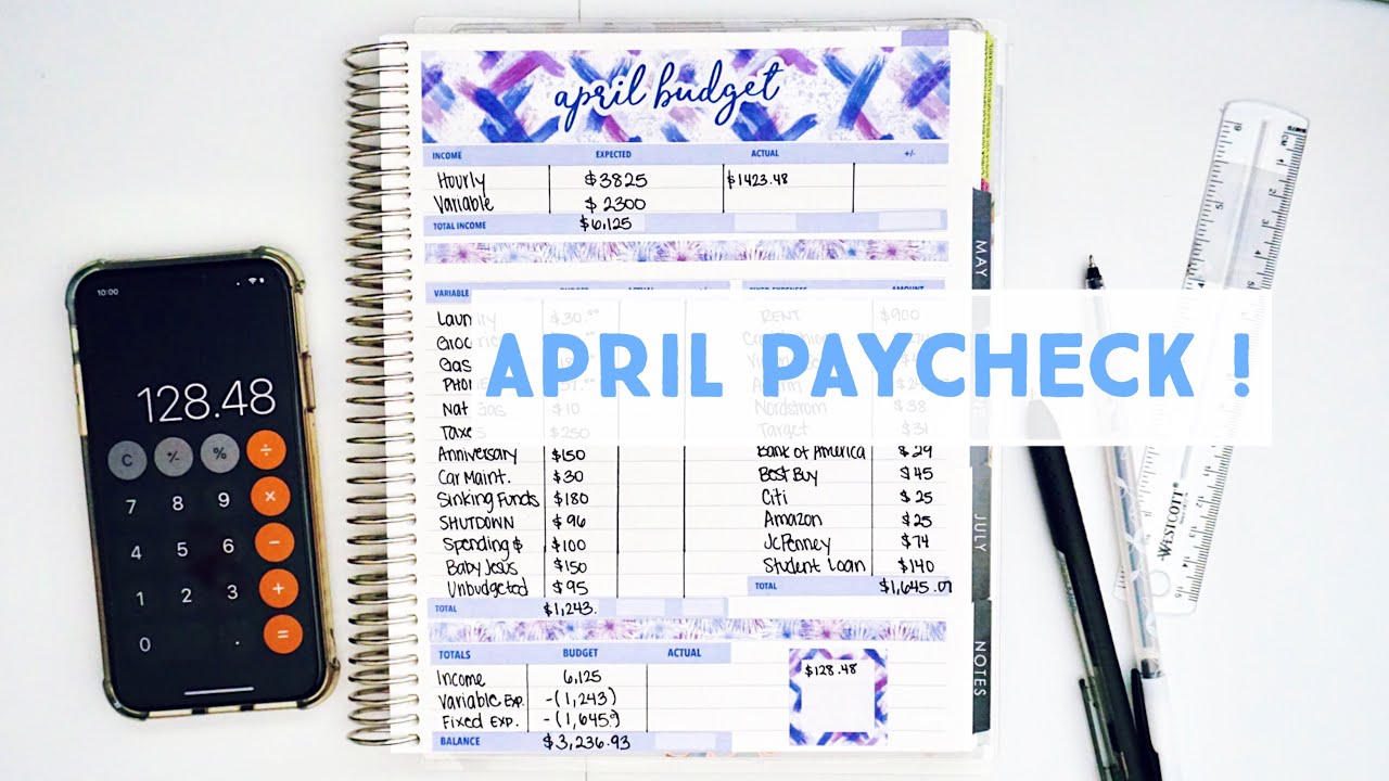 Paycheck Breakdown | April 2019