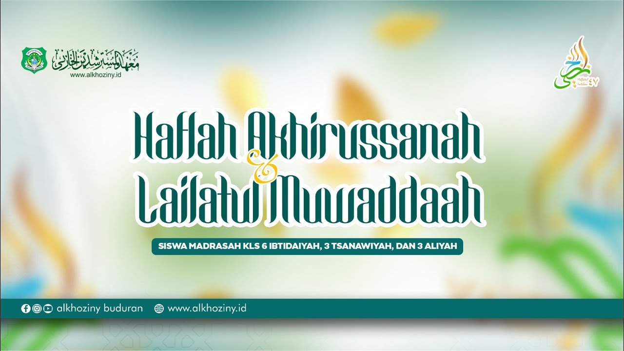 🔴 LIVE | HAFLATUL IMTIHAN & LAILATUL MUWADDA'AH 2026 M / 1447 H. || LP. Al-Khoziny