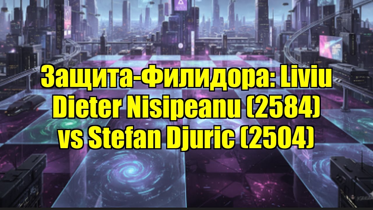 Защита-Филидора: Liviu Dieter Nisipeanu (2584) vs Stefan Djuric (2504)