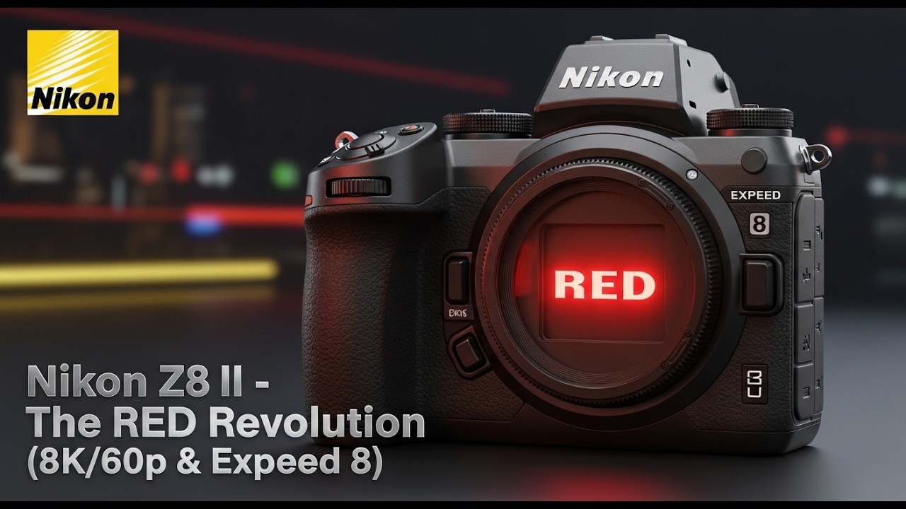 Nikon Z8 II LEAKED: The RED Revolution is Finally Here! (8K/60p & Expeed 8)