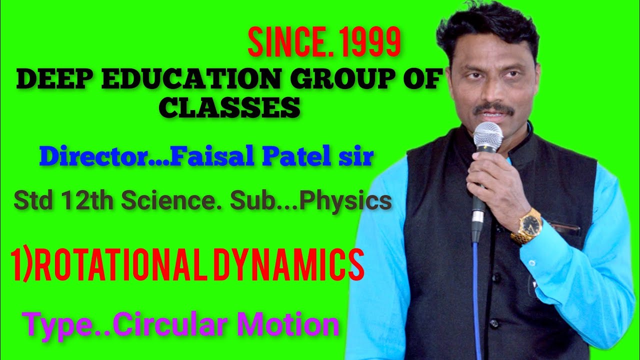 DEEP'S PHYSICS POINT ...12THSCI.ROTIONAL DYNAMICS TYPE.CM #deepeducationgroup