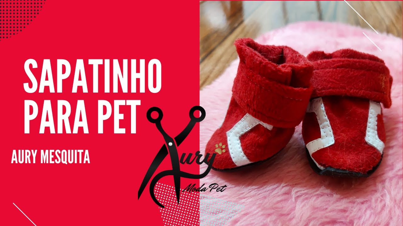 Como fazer sapatos para cachorros/ Chuck