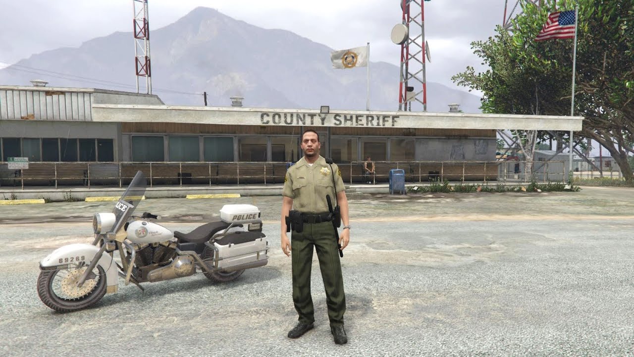 GTA 5 - Sandy Shores Sheriff's Station Tour