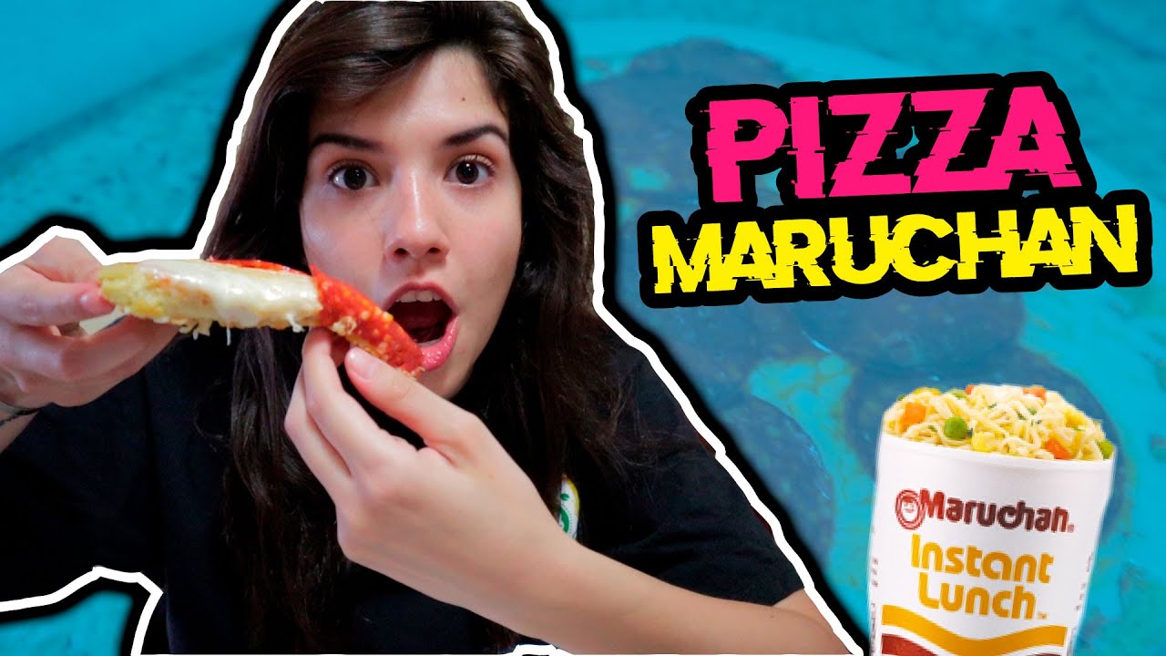 Hice una PIZZA de MARUCHAN!