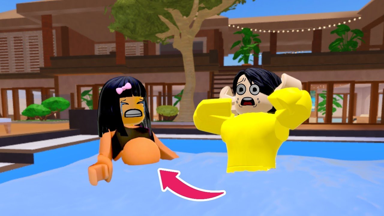 Mio Hamil Melahirkan Bayi Di Kolam Renang 😭 | Yuta Panik Menggendong Mio || ROBLOX