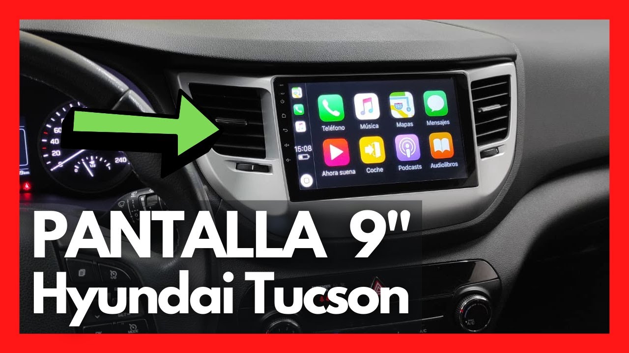 Pantalla Android 9'' HYUNDAI TUCSON +2016