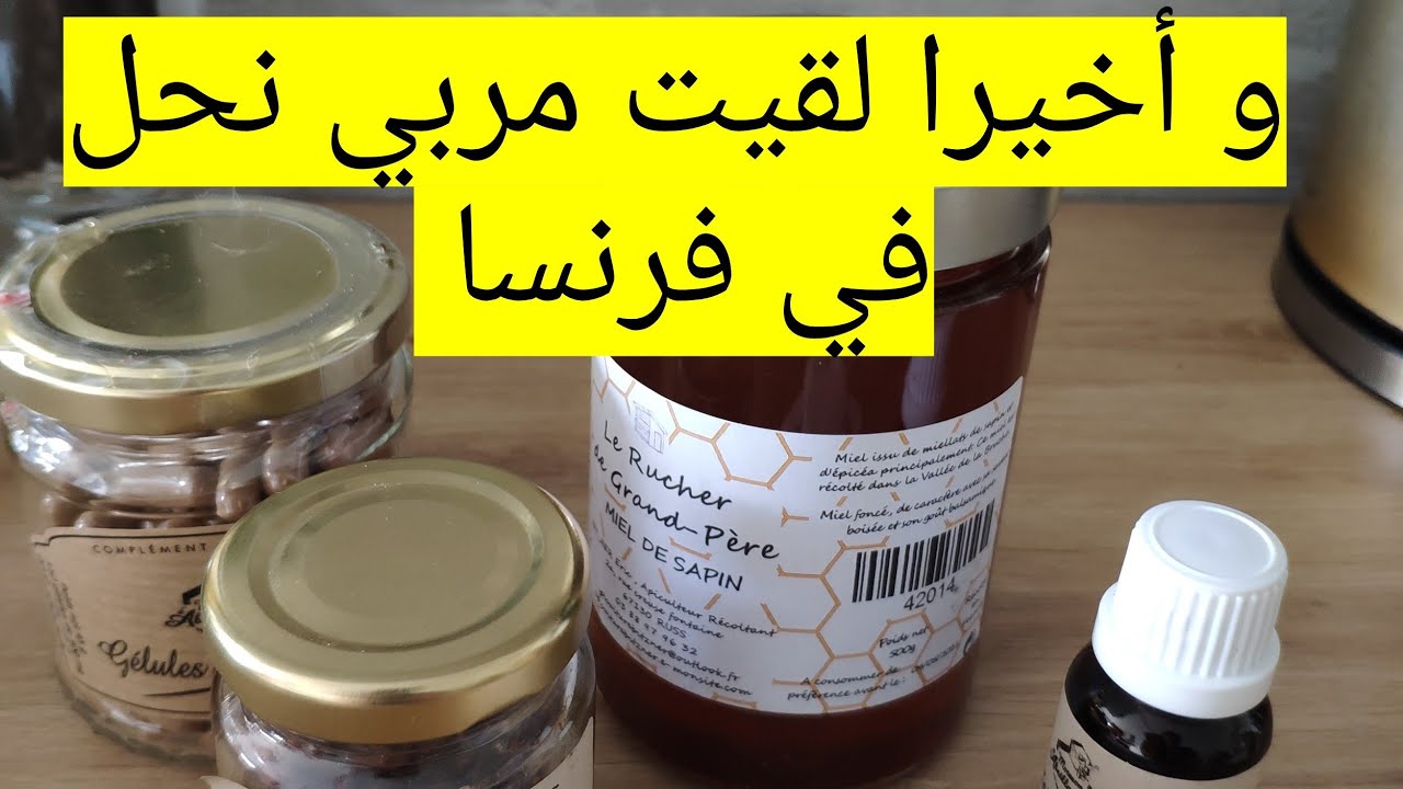 غداء الملكات و البروبوليس و أخيرا لقيت بائع نحل في فرنسا